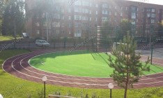 Комбинированная спортивная площадка г. Юрга, Кемеровской области.